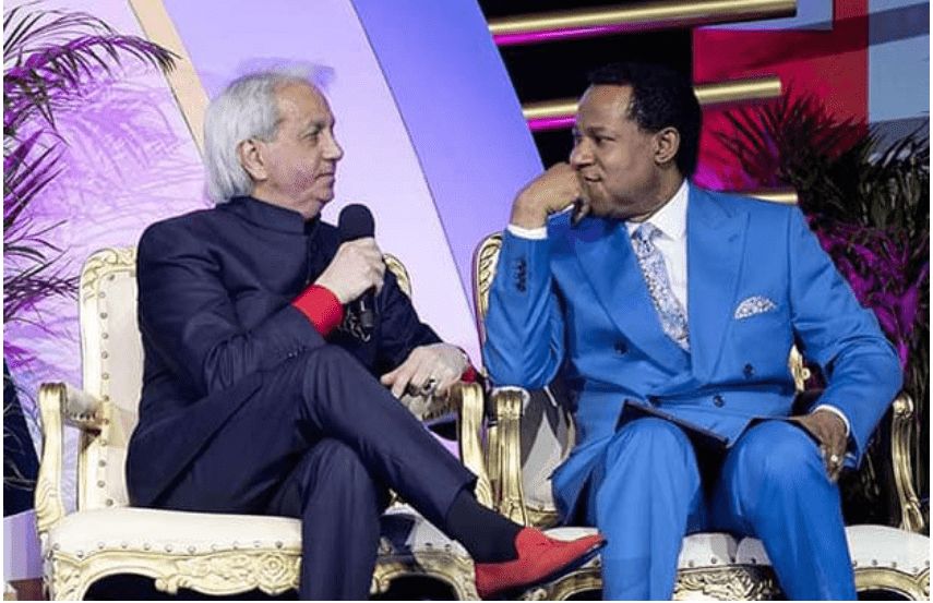 Pastor Benny Hinn Likens Pastor Chris' Miracles to Those in the Book Of Acts | BellaNaija