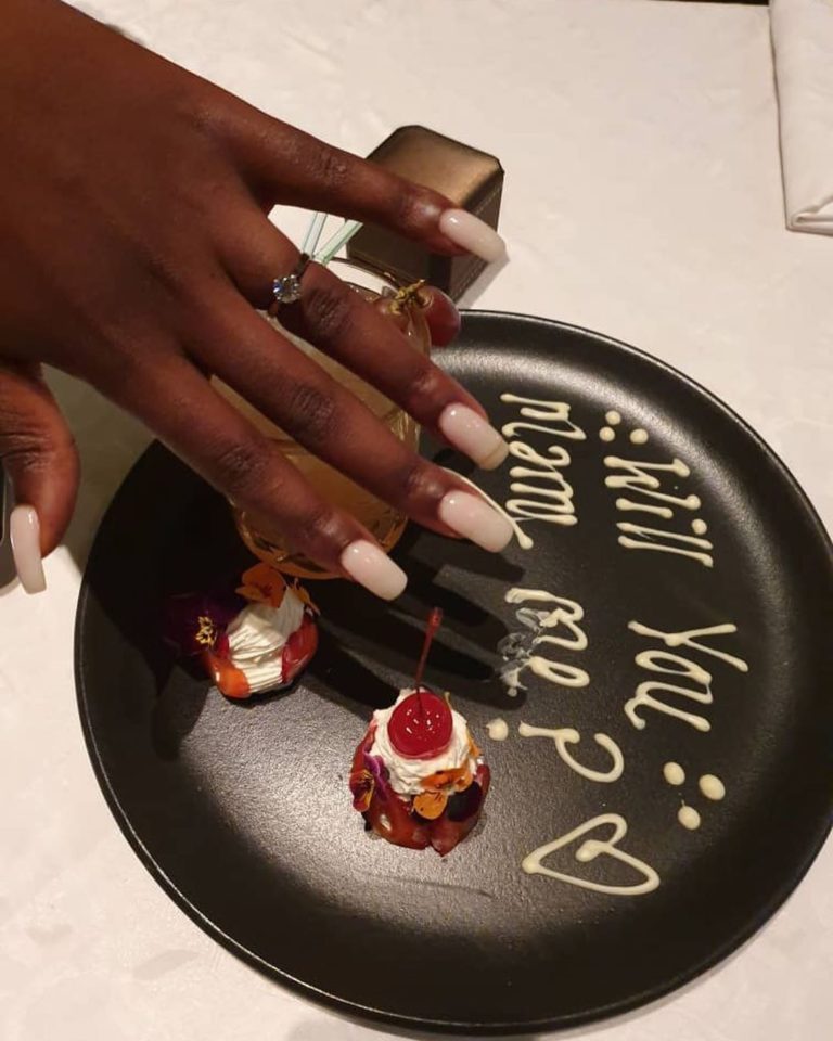 Vimbai Mutinhiri & her Beau Dru Ekpenyong are Engaged! ? | BellaNaija