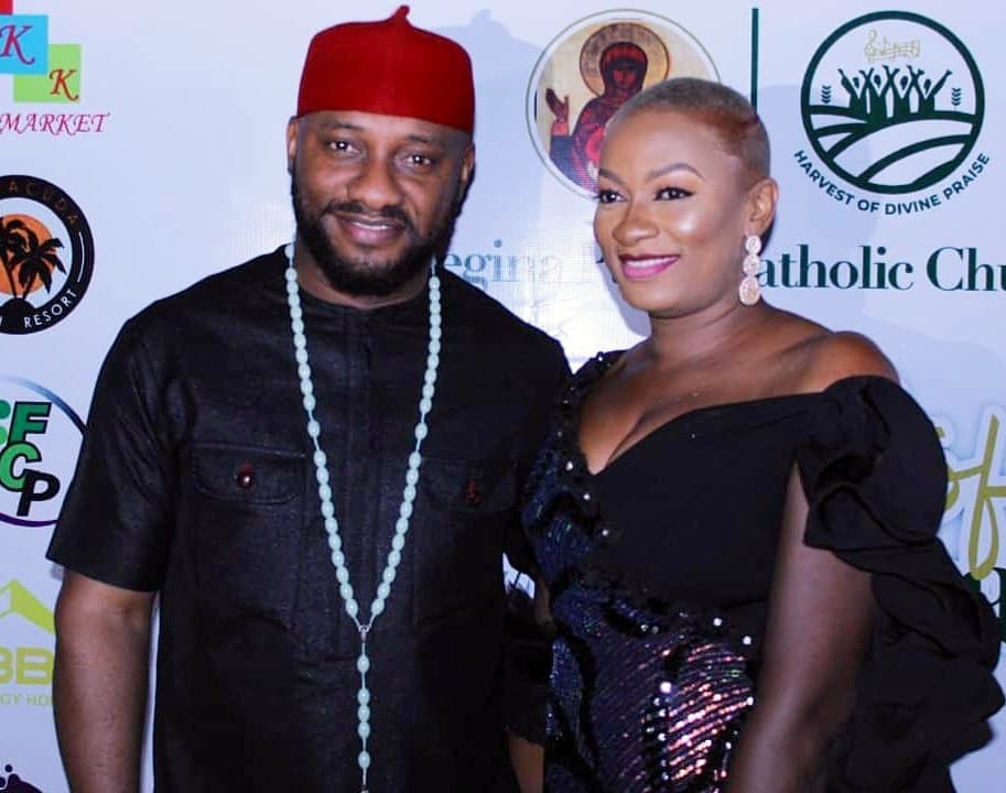 Yul Edochie. May wife