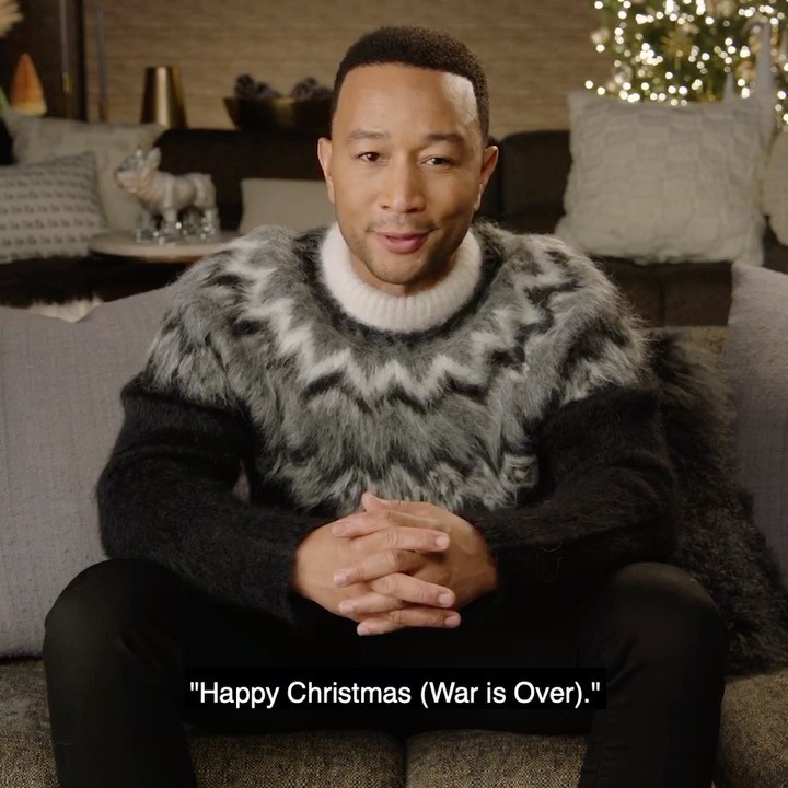 John Legend's "Happy Christmas (War Is Over)" feat. Chrissy Teigen & Daughter Luna is Everything ...
