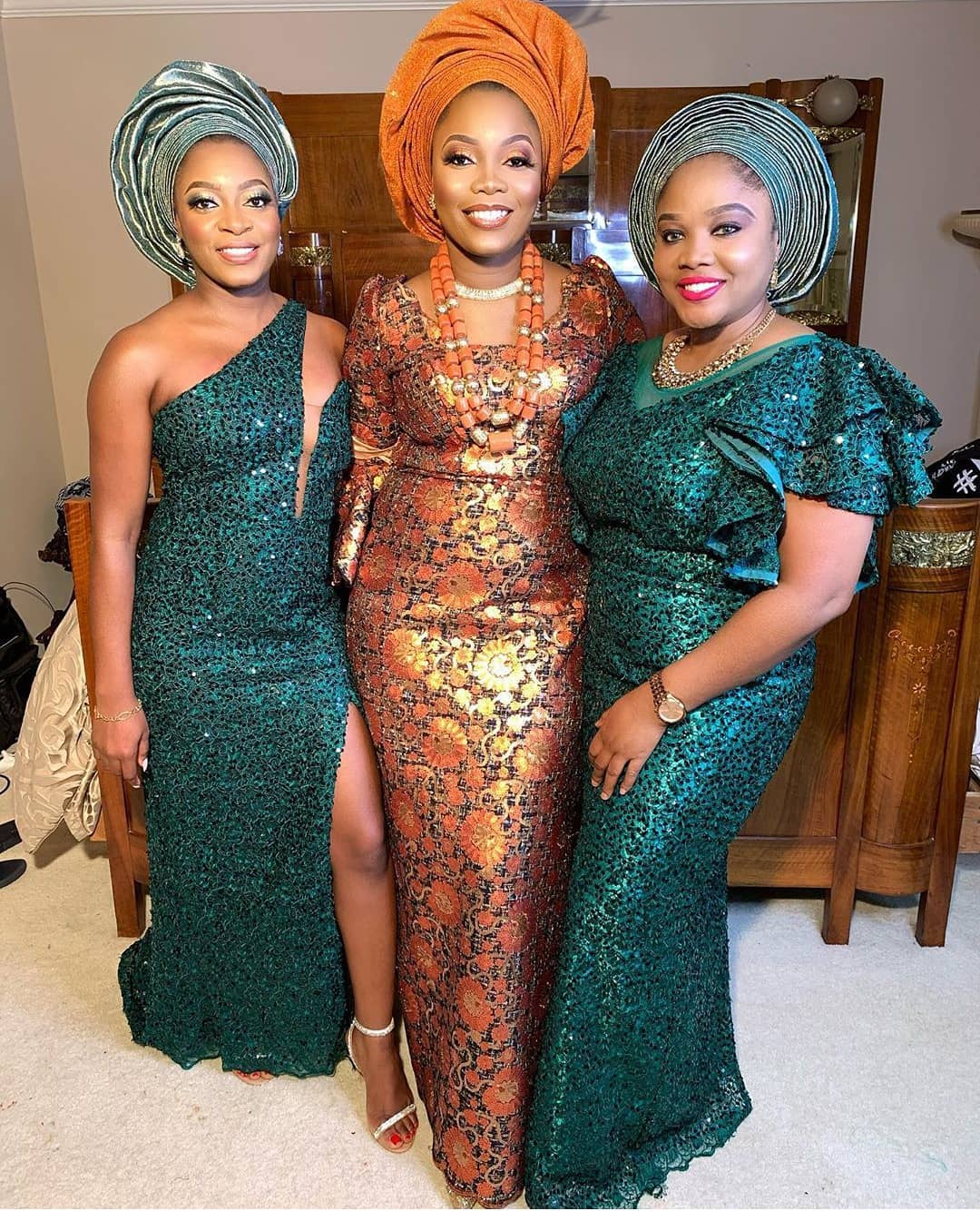 aso oke bridal styles