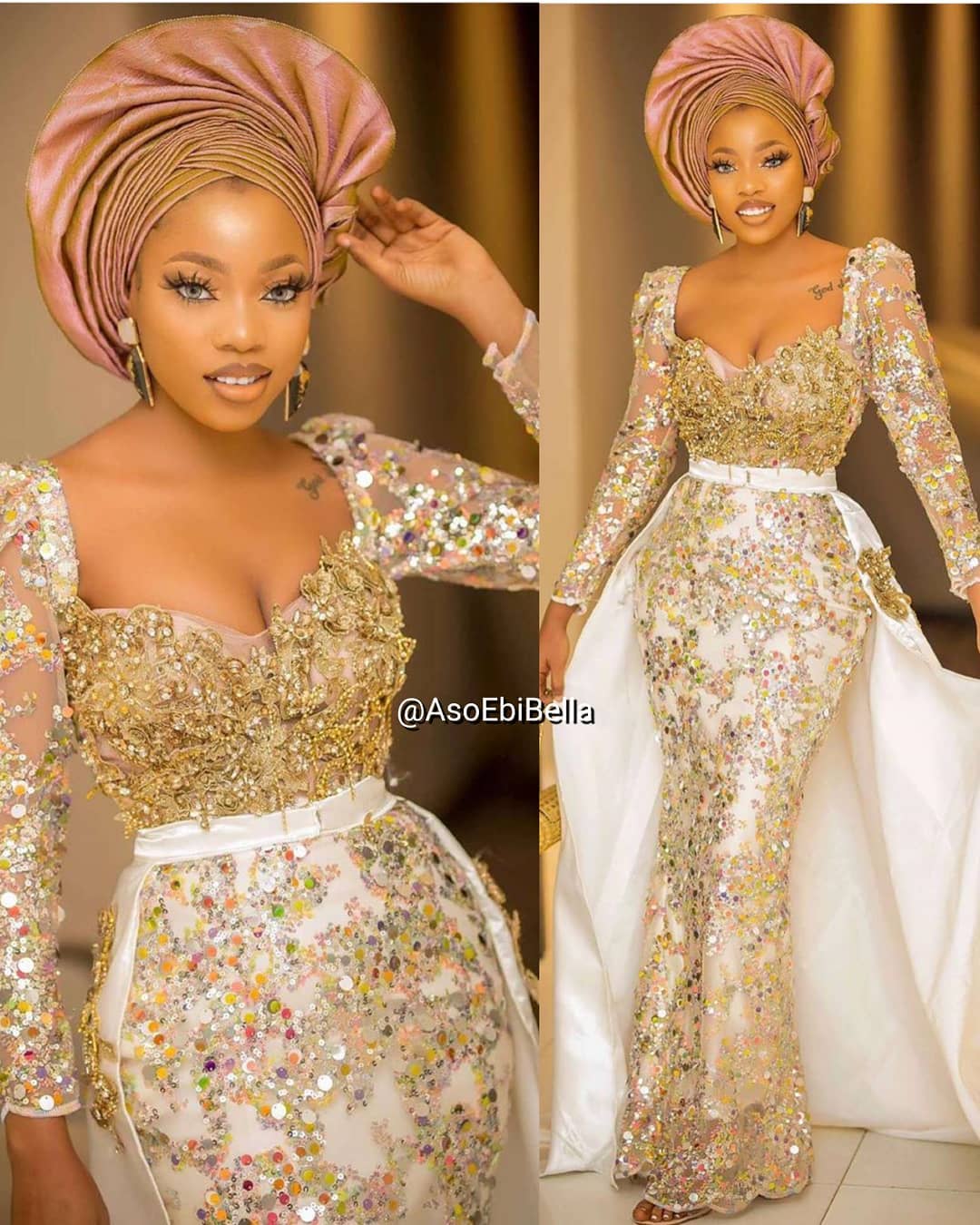 latest aso ebi lace styles 2019