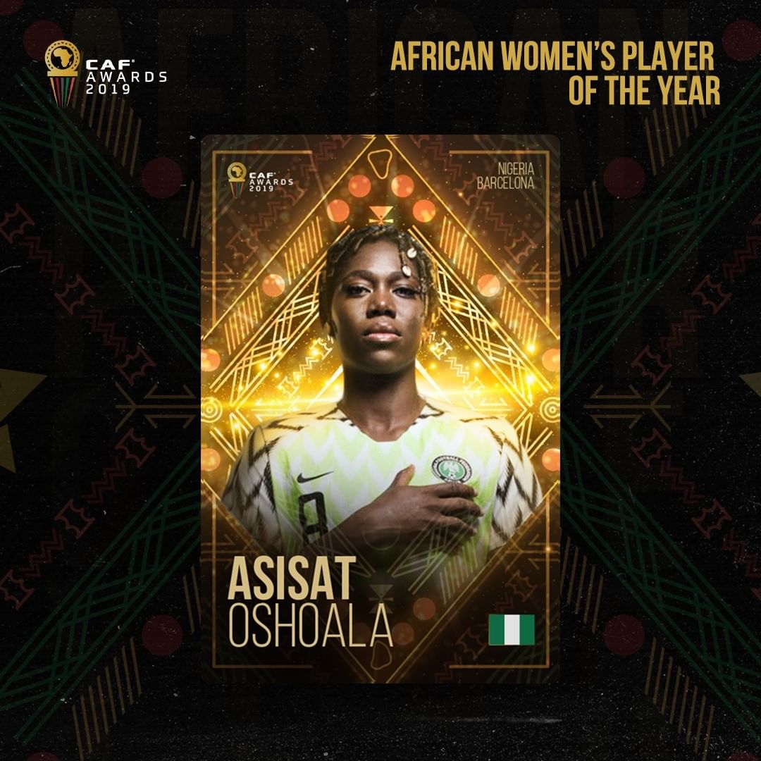 Nigeria's Asisat Oshoala & Senegal's Sadio Mane Named CAF 2019 African  Players of the Year | See Full List | BellaNaija