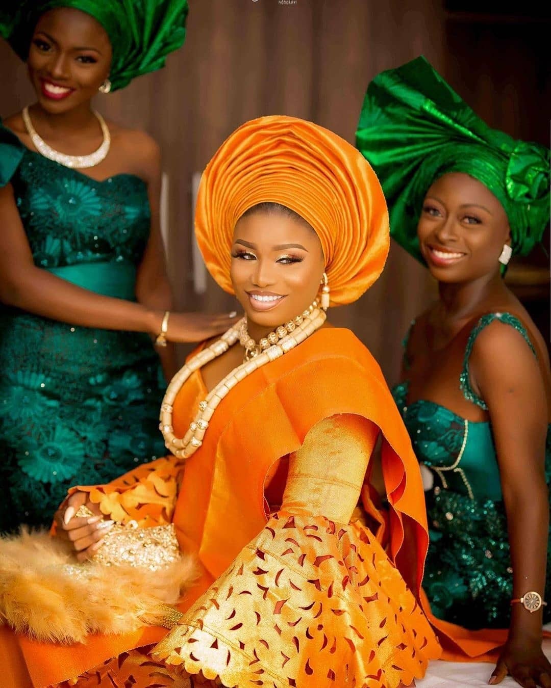 aso oke bridal styles