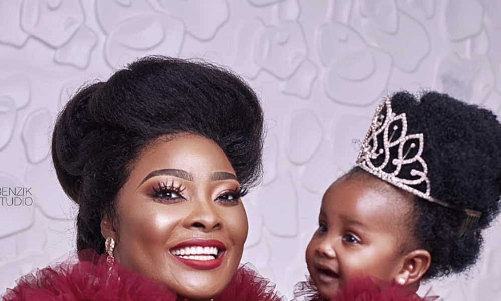 Our Hearts are Melting at these Adorable new Snaps of Ronke Odusanya's