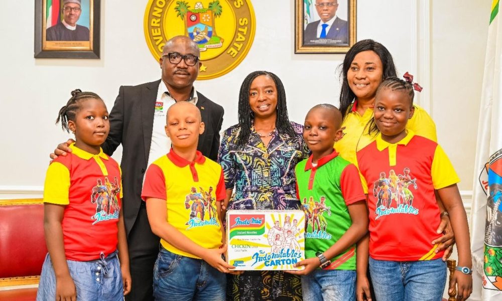 The excitement was at its Peak as Members of the Indomie Fan Club met