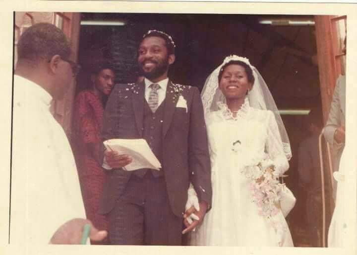 Rotimi Akeredolu & his Wife Betty Throw it Back to Celebrate their 39th Anniversary | BellaNaija