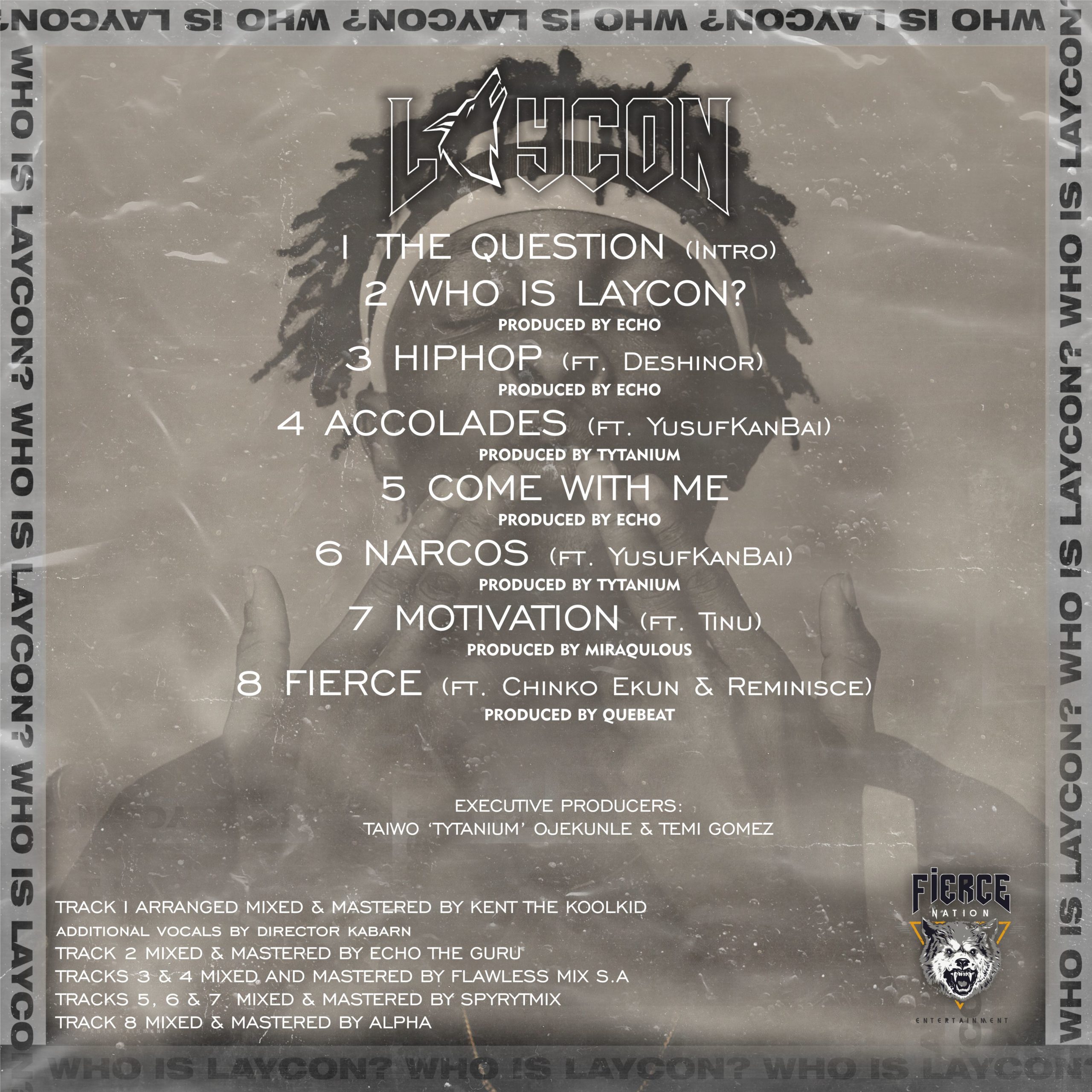 LAYCON feat. Reminisce & Chinko Ekun - Fierce Lyrics