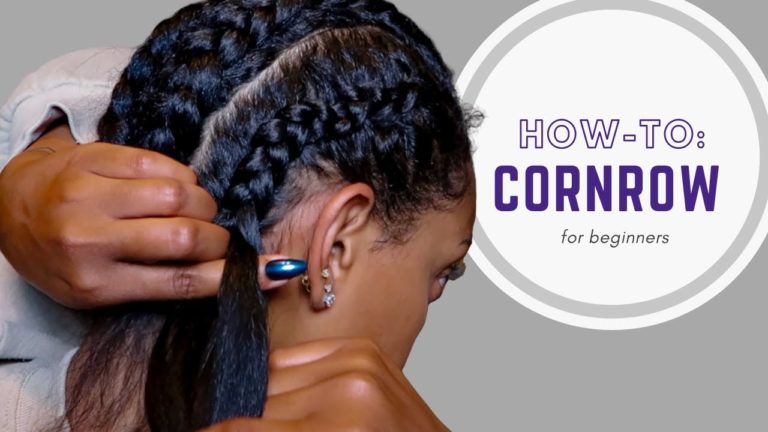 Ladies! WATCH this DIY Tutorial & Learn How to Cornrow Your Hair ...