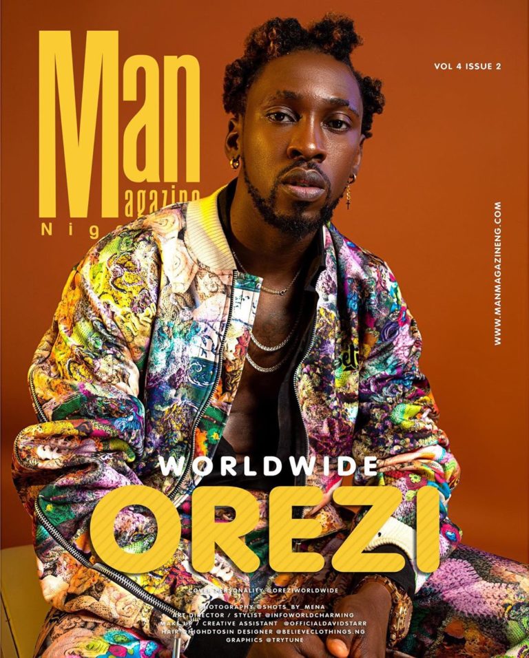 Orezi Looks Dapper on the Cover of Man Magazine Nigeria’s Latest Issue ...