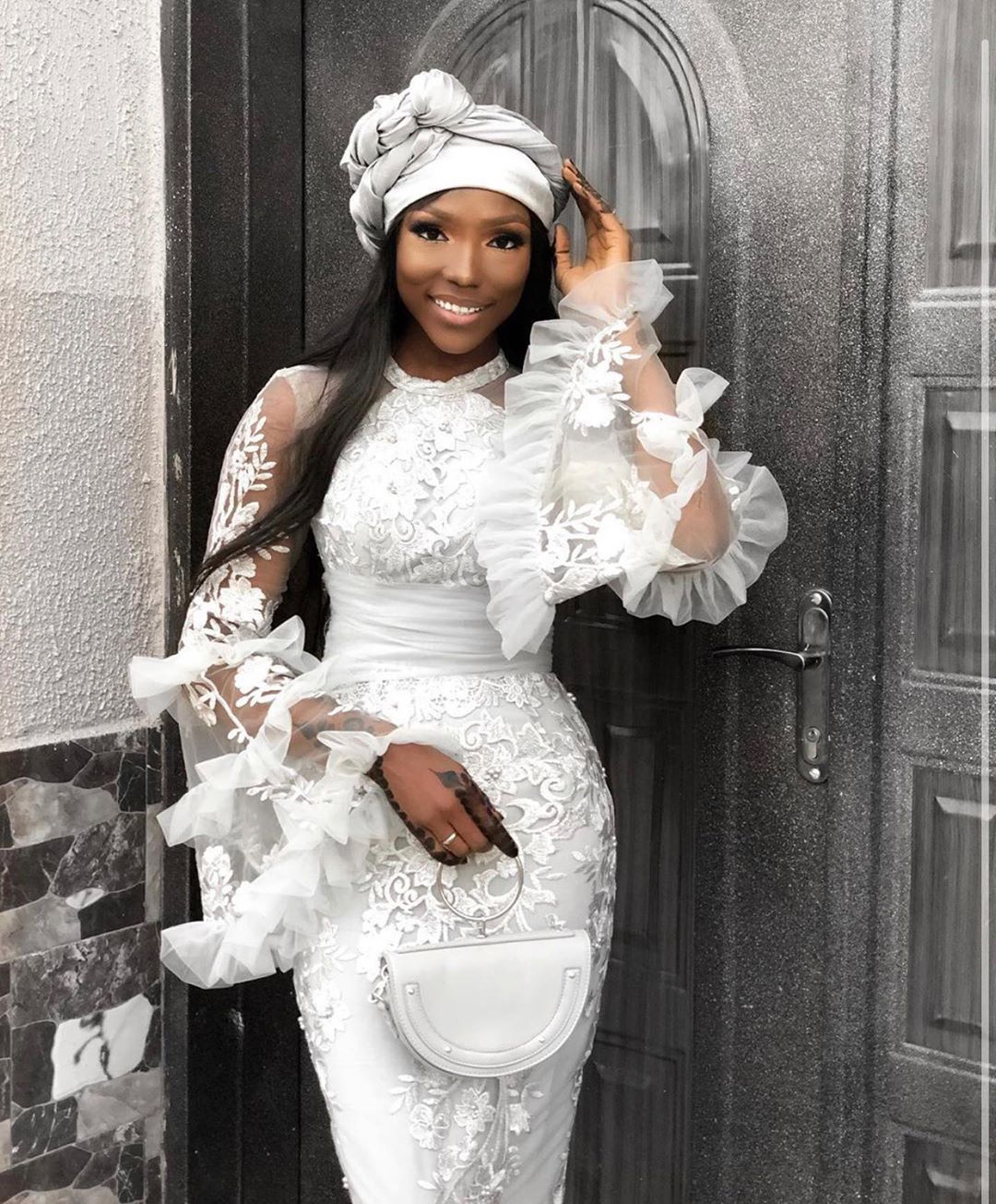 African Fashion Style, Super Exotic White Asoebi Styles