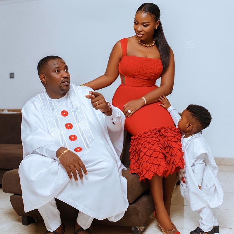 John Dumelo & His Family Are Picture Perfect ❤️| BellaNaija