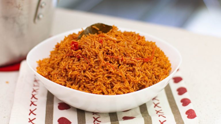 The Perfect Party Jollof Rice Recipe by “The Kitchen Muse” | BellaNaija