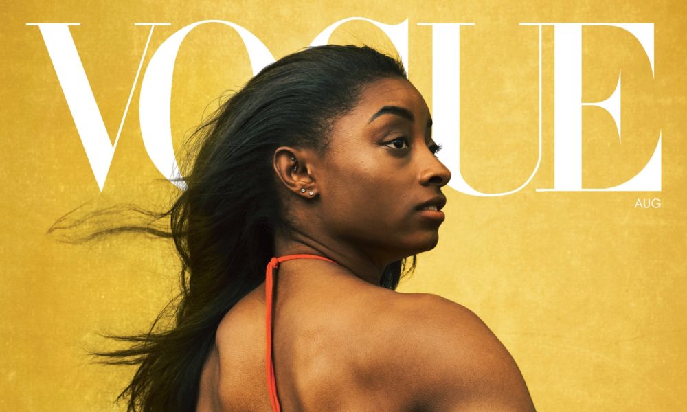 Simone Biles is Bold & Powerful on the Cover of Vogue ...