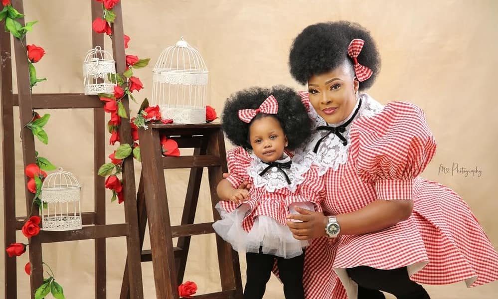 Ronke Odusanya celebrates daughter at FIVE