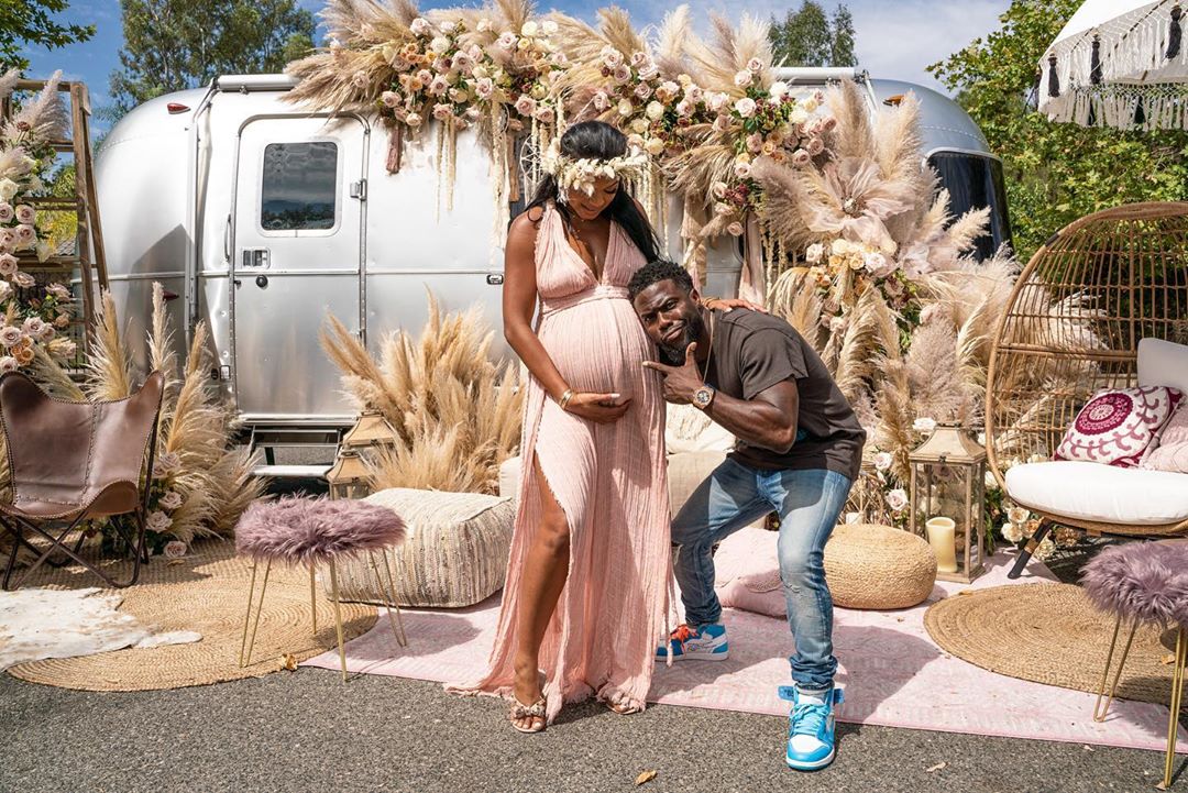 Eniko And Kevin Hart Living The Dream With Their Boho-Themed Baby Shower 5
