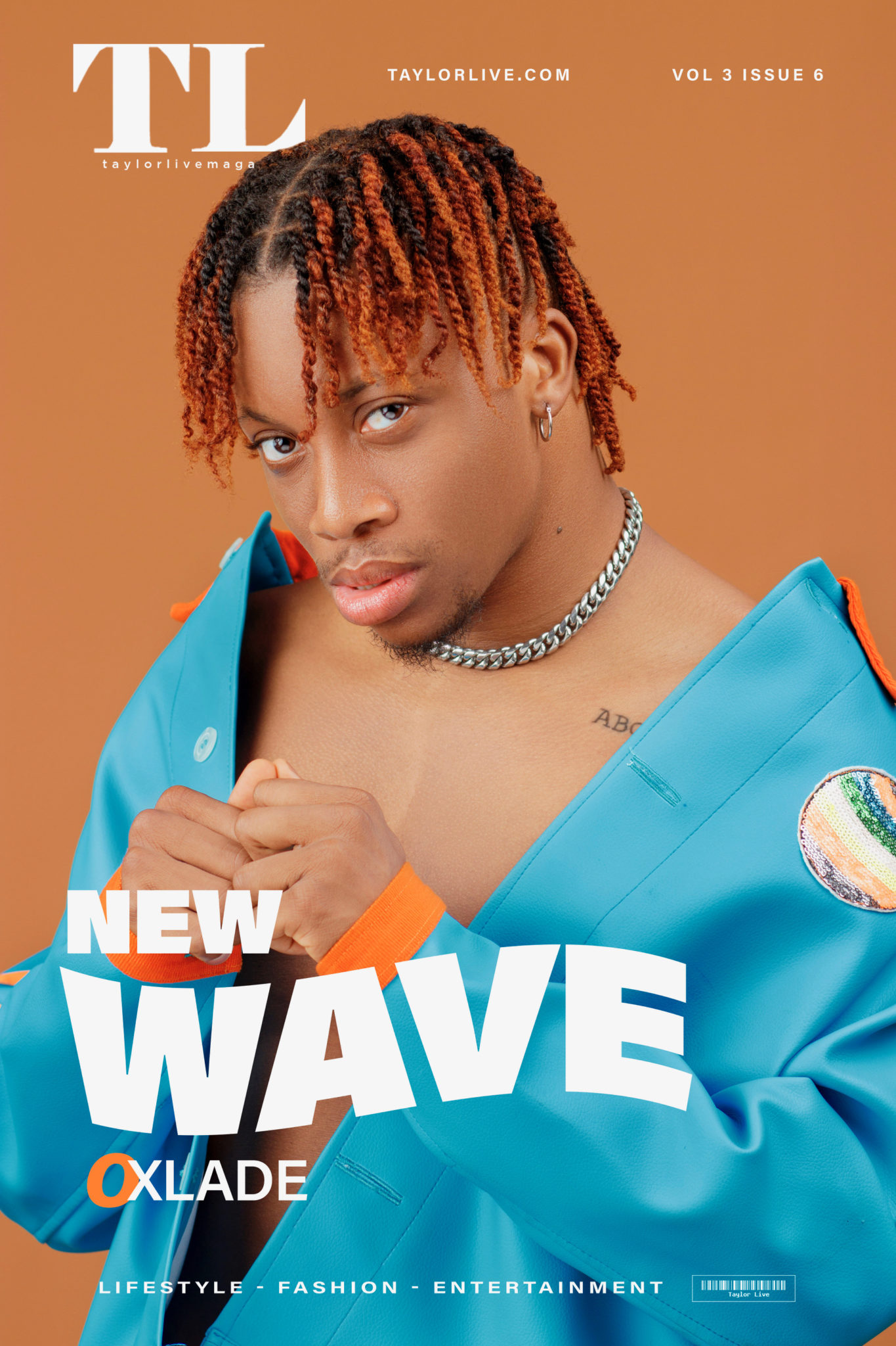 Oxlade the "New Wave" is Taylor Live Magazine's Latest Cover | BellaNaija