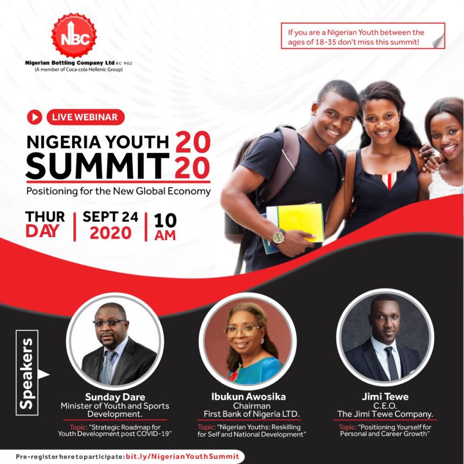 Call to Entry: Register to attend the Nigeria Youth Summit 2020 ...