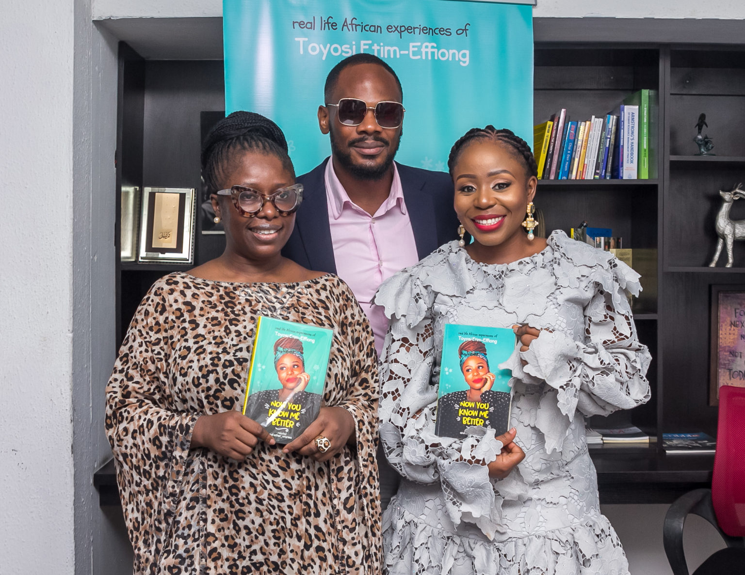 Toyosi EtimEffiong held a Press Conference for her Debut Book &quot;Now You