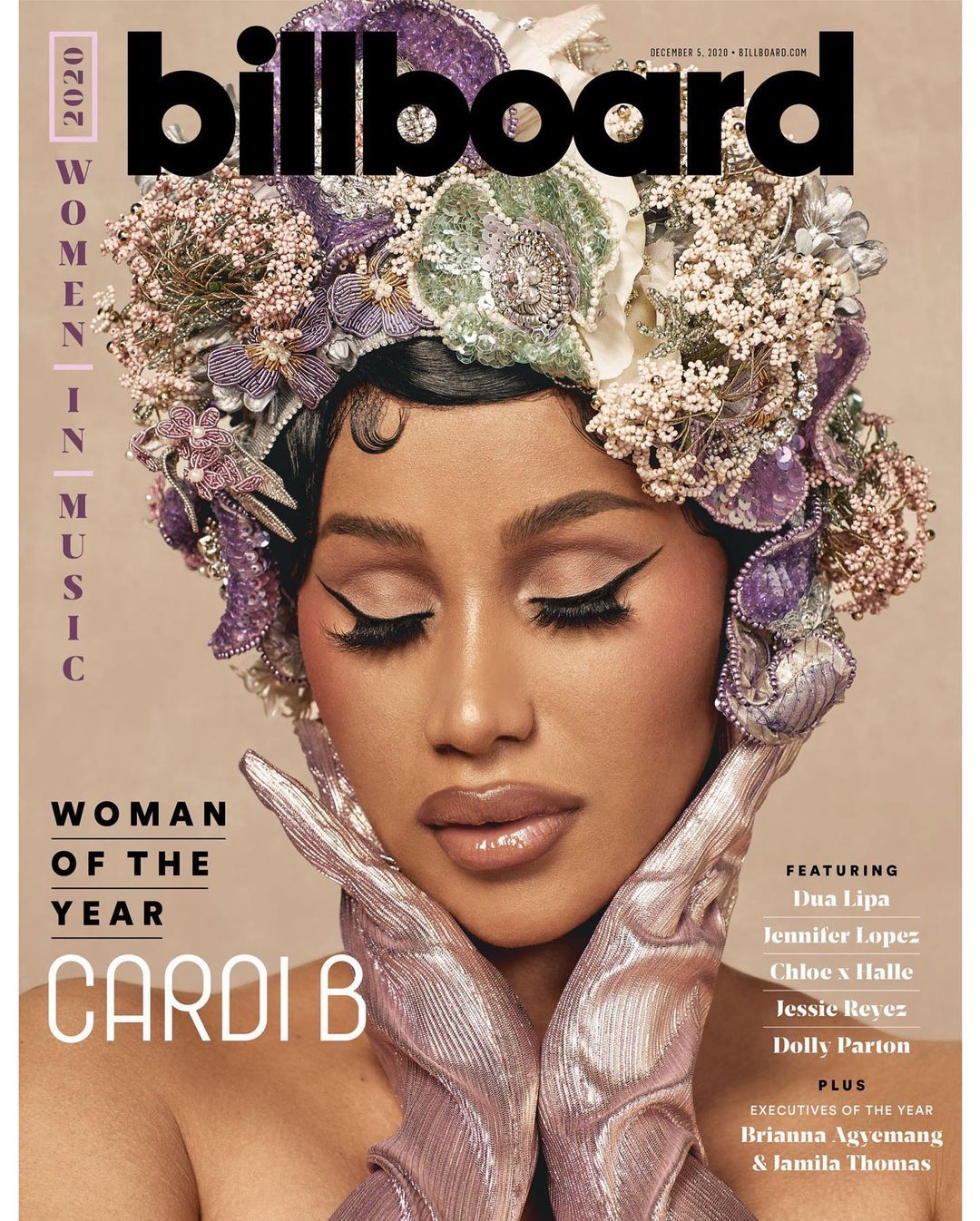 Cardi B Talks WAP, Politics And Business On Her Cover Feature As Billboard Woman of The Year 2020 2