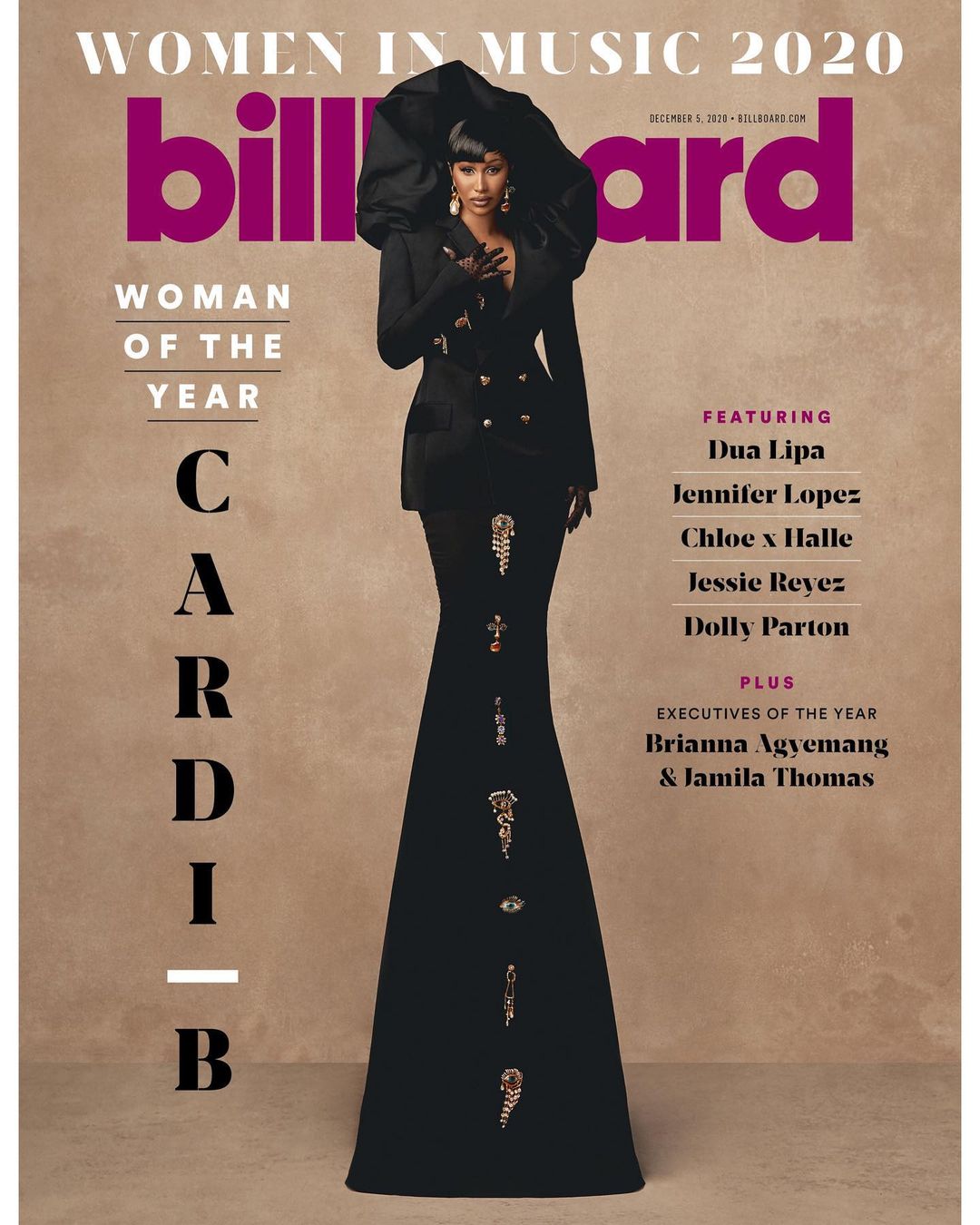 Cardi B Talks WAP, Politics And Business On Her Cover Feature As Billboard Woman of The Year 2020 1