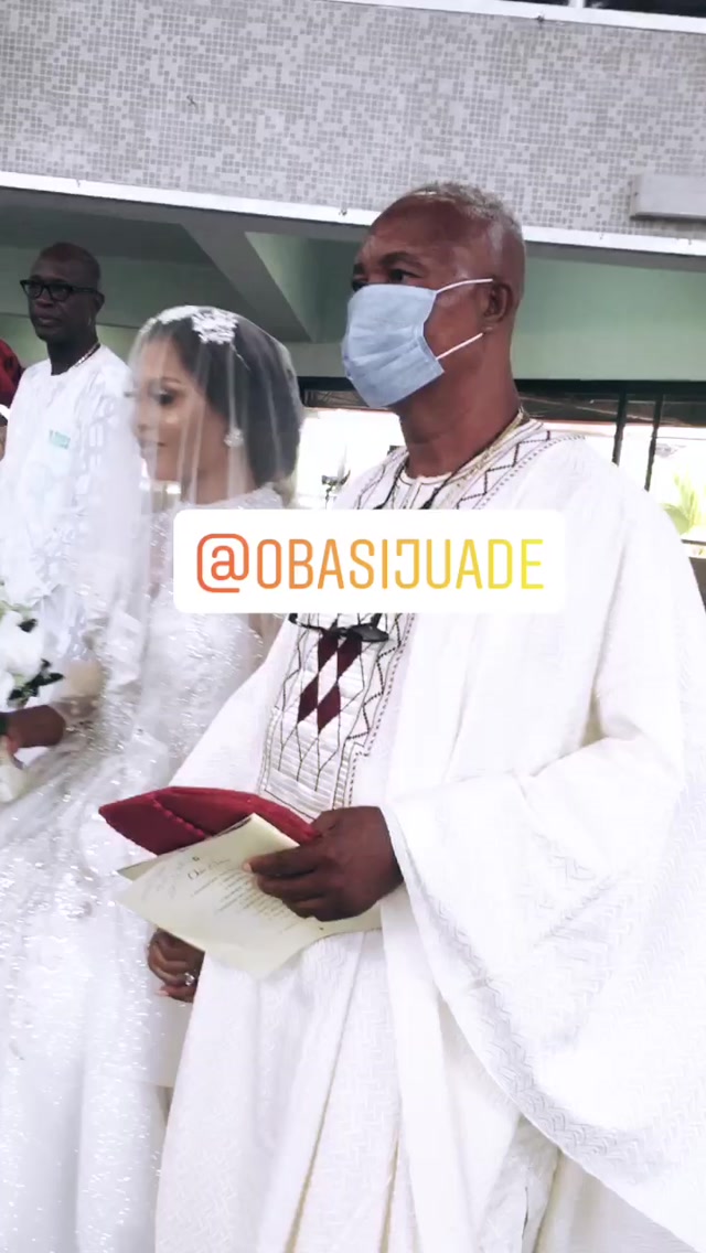 Samuel Ajibola And Sandra Adanna’s White Wedding