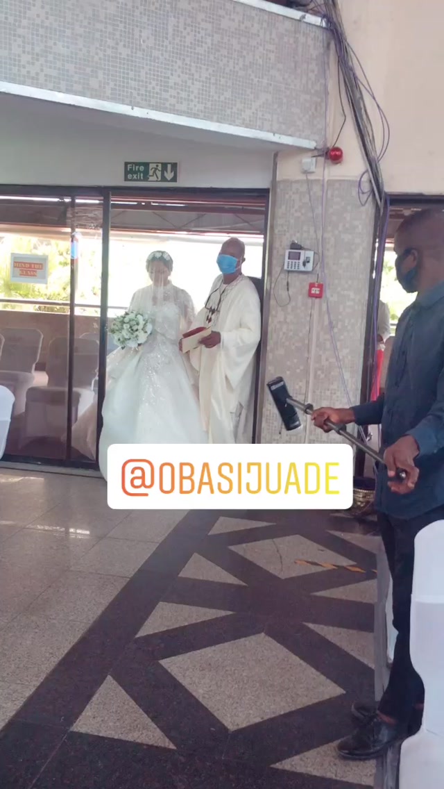 Samuel Ajibola And Sandra Adanna’s White Wedding