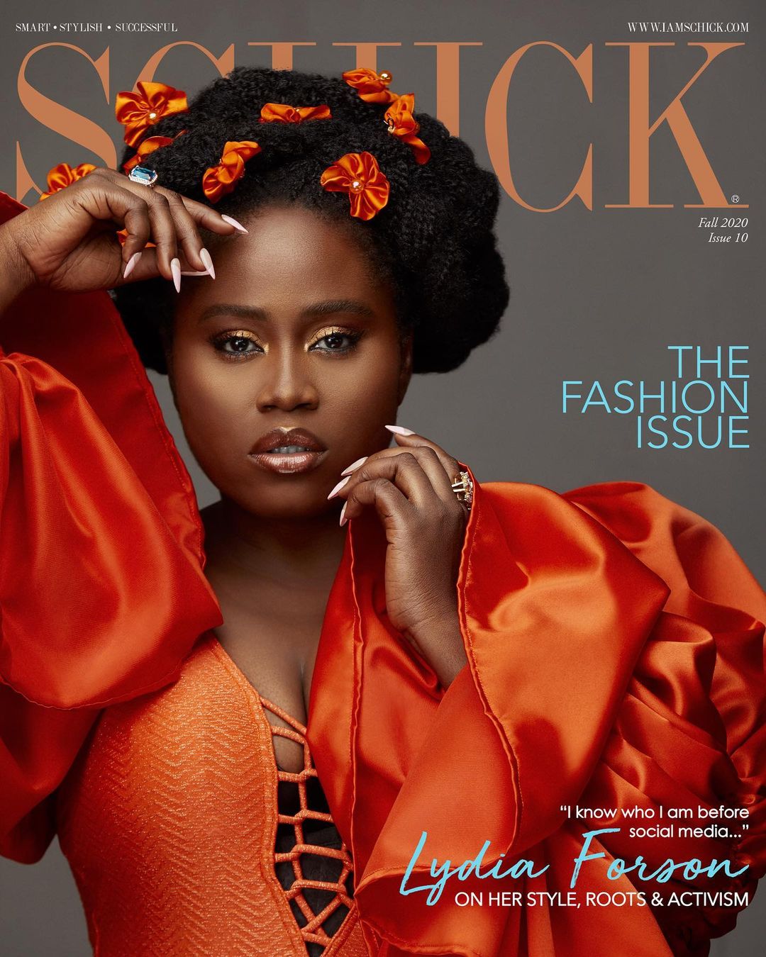 Ghanaian Spice !!! Lydia Forson on the Cover of Schick Magazine’s Latest Issue