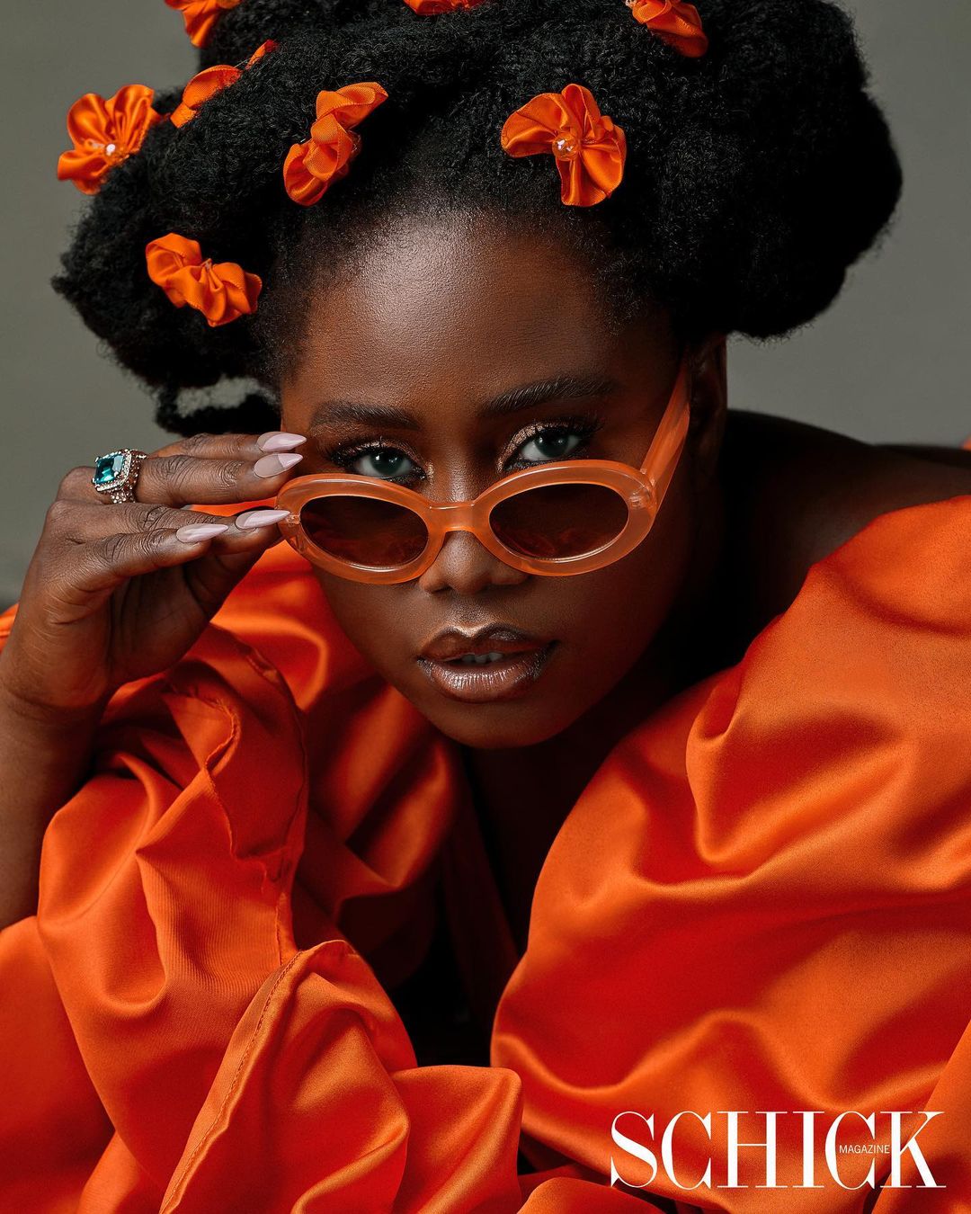 Ghanaian Spice !!! Lydia Forson on the Cover of Schick Magazine’s Latest Issue jaiyeorie