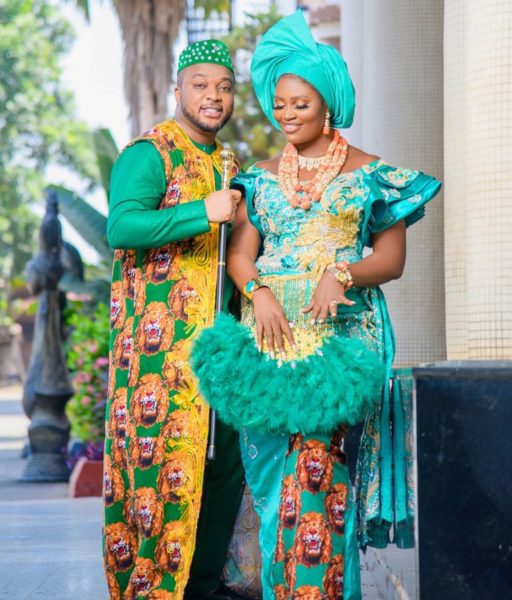 Chizzi Alichi-Mbah Celebrates One Year Trad-Anniversary with Hubby ...