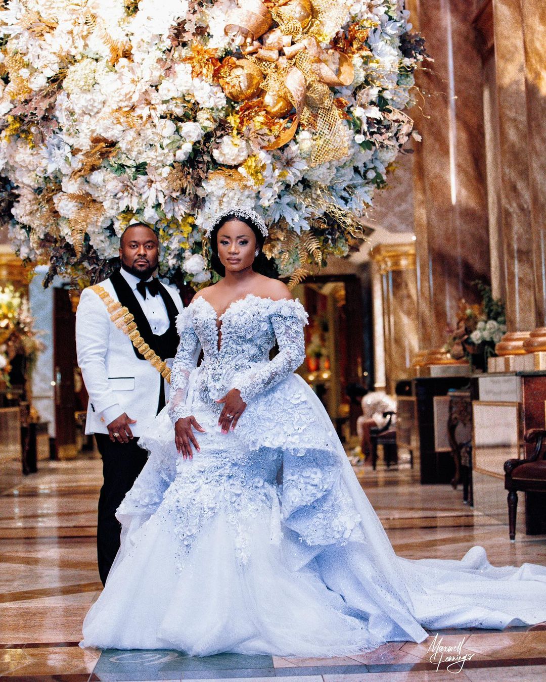 BN Wedding Video Mimi & Edwin's Royal Wedding in Ghana   BellaNaija