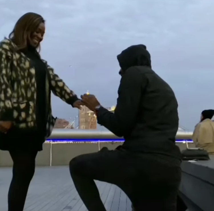 Ikechukwu | See the Priceless Moment Ikechukwu Proposed to His Fiancée | The Paradise News