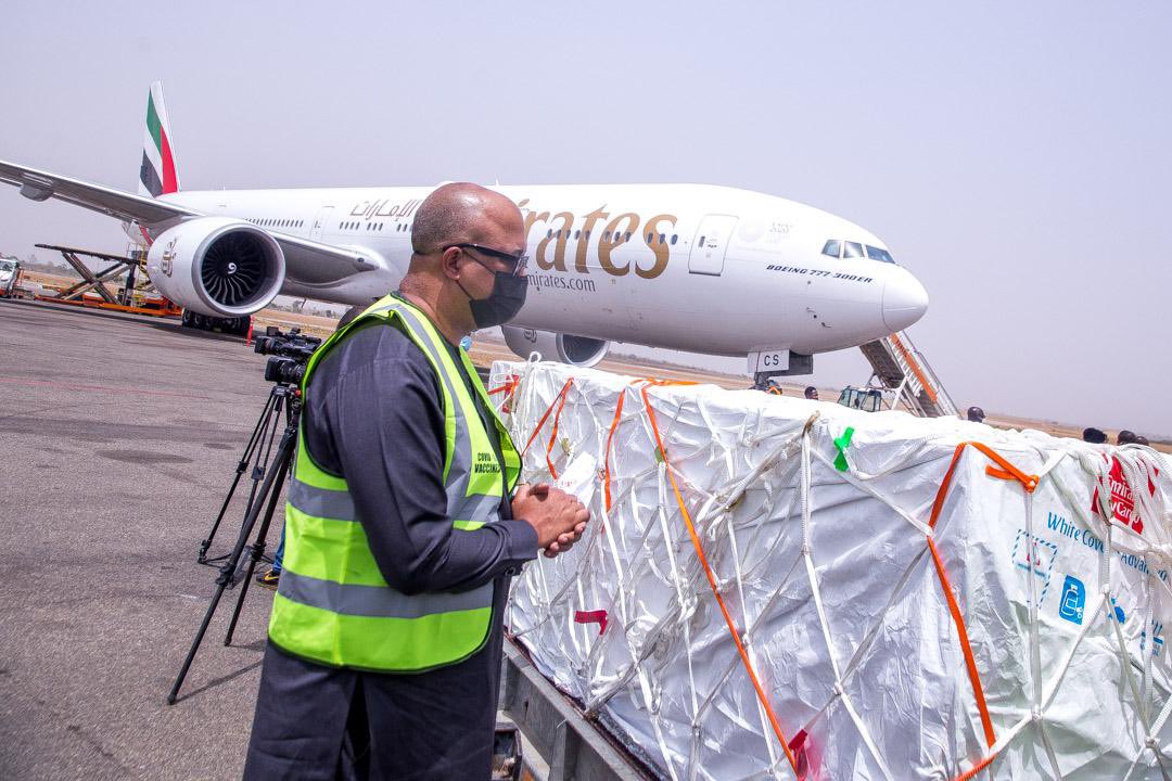 See Photos from AstraZeneca&#39;s COVID-19 vaccine delivery in Nigeria |  BellaNaija