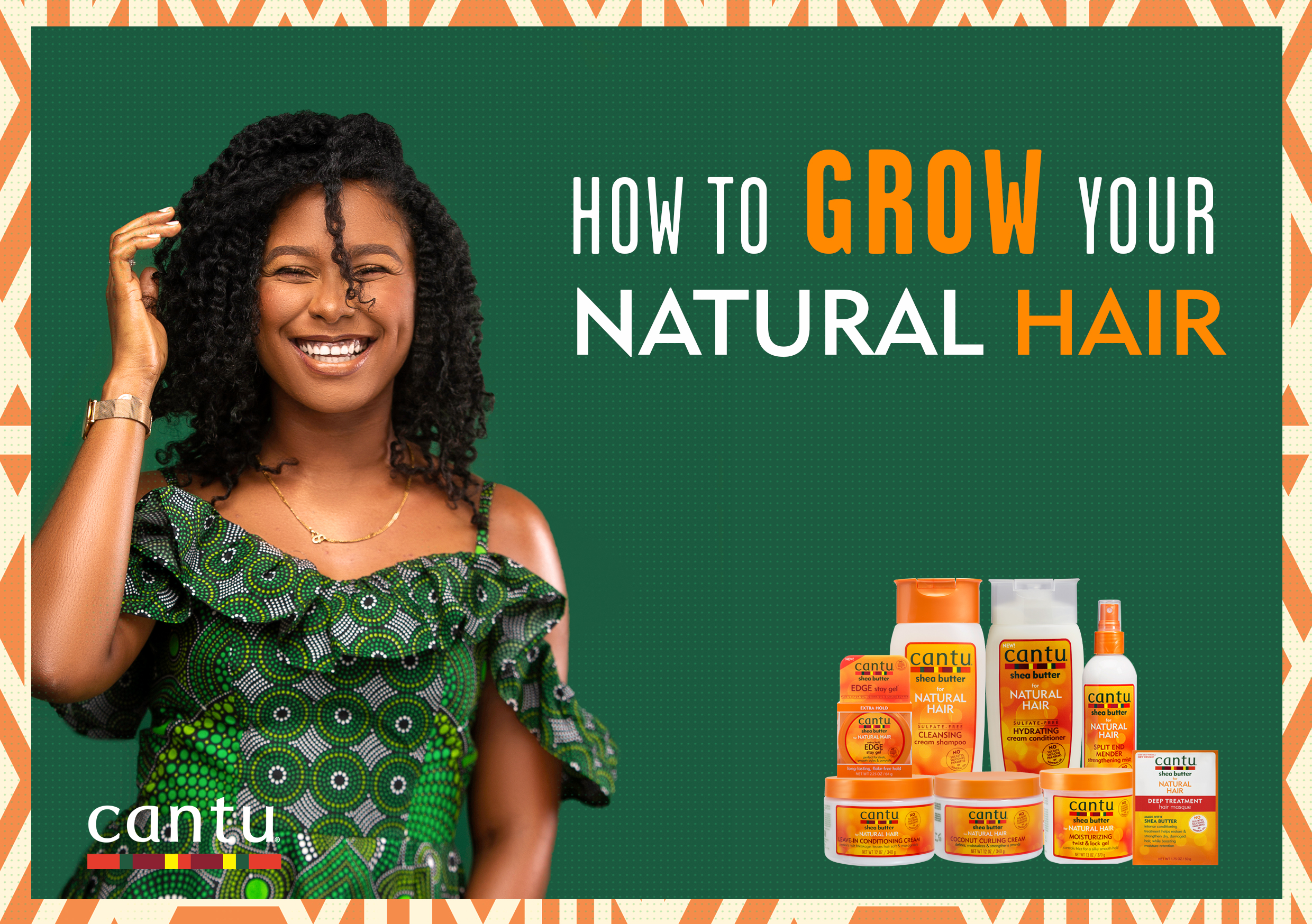 Dear Naturalistas, Cantu has these Tips on how to grow your Natural Hair |  BellaNaija