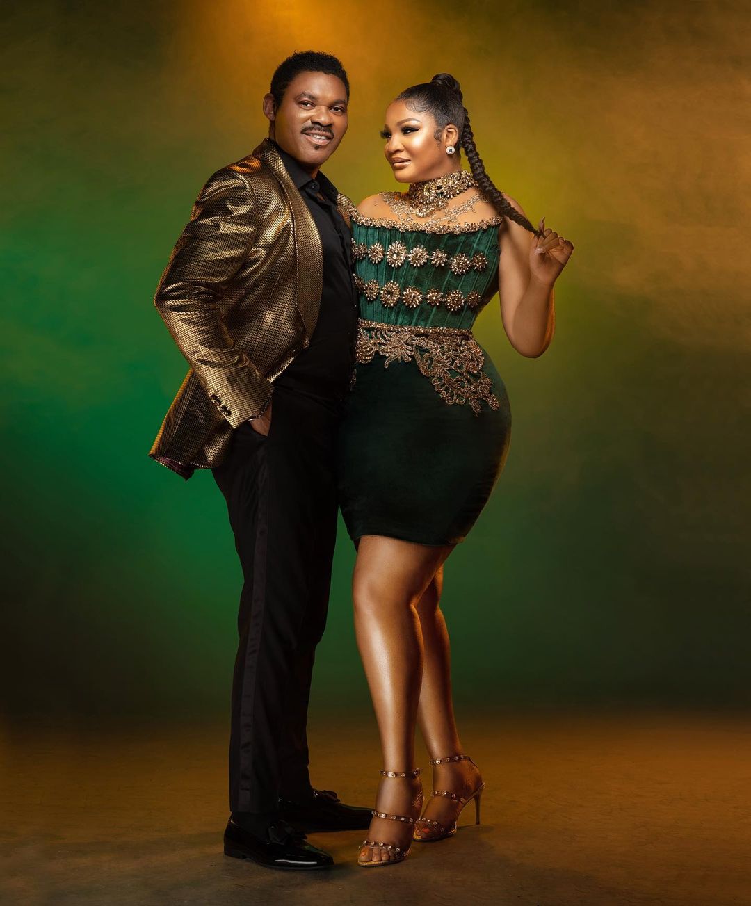 Omotola Jalade-Ekeinde & her Captain are 25 Years Strong ...