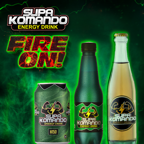Supa Komando is the Energy Drink you need to 'Fire On' ? BellaNaija