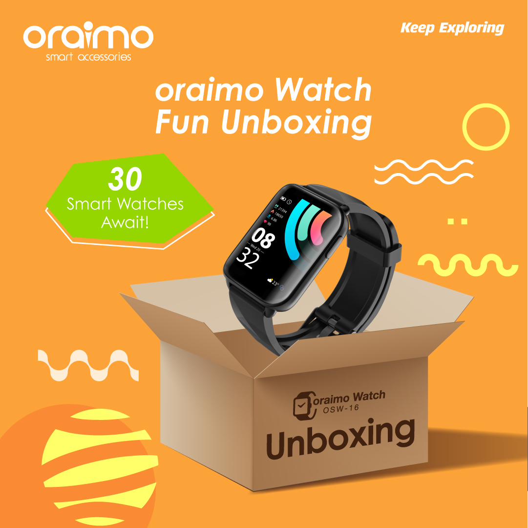 Oraimo OSW-16P 1.69” IPS screen Curved Display Waterproof Smart Watch-Silver  : Oraimo | Rokomari.com