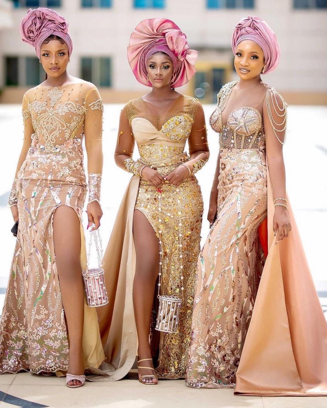 Traditional wedding aso clearance ebi styles