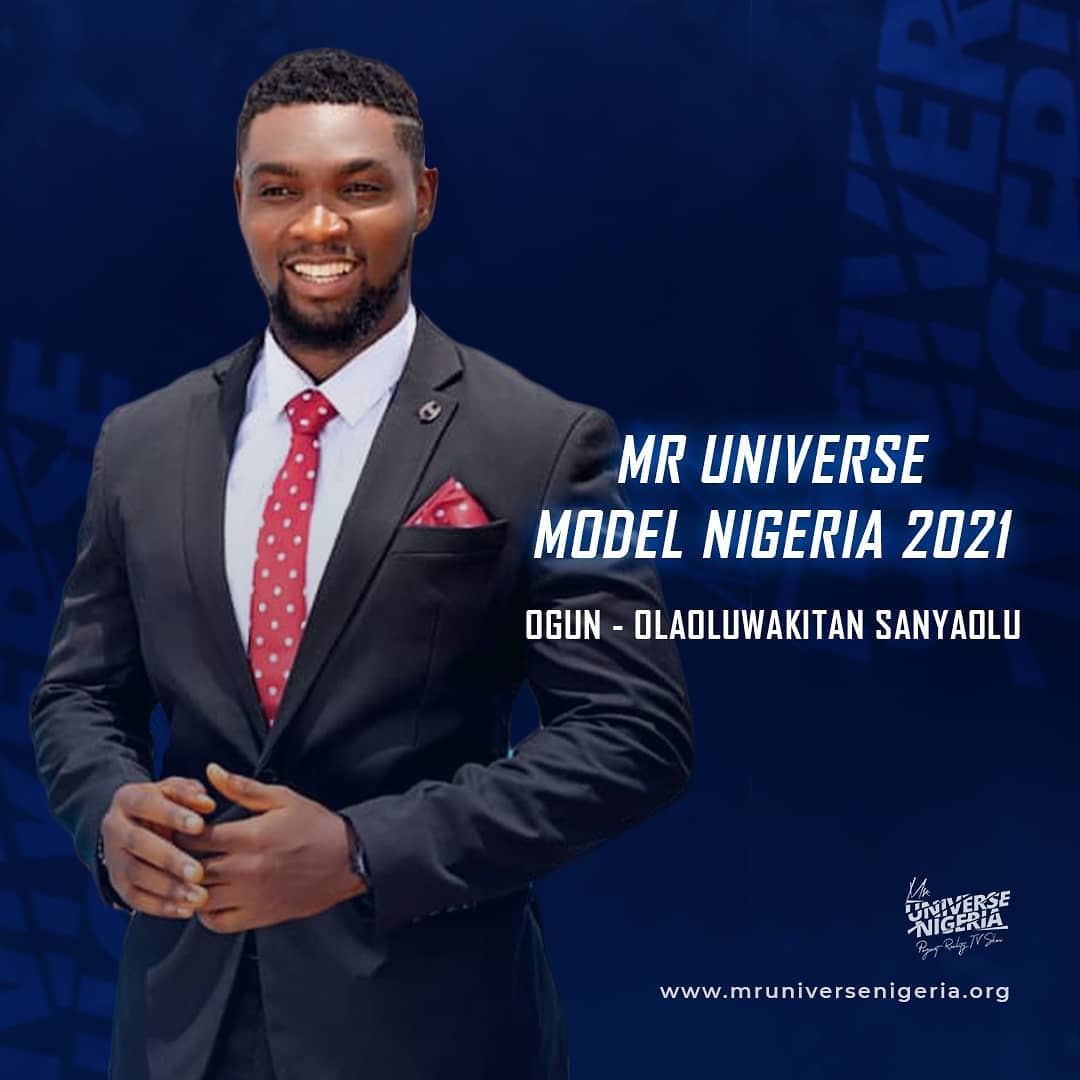 Olaoluwakitan Sanyaolu Mr Universe Model Nigeria 2021