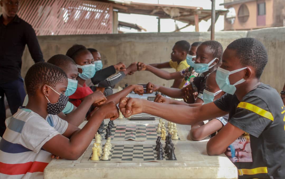 Tunde Onakoya on X: One of the kids in our Chess academy back in