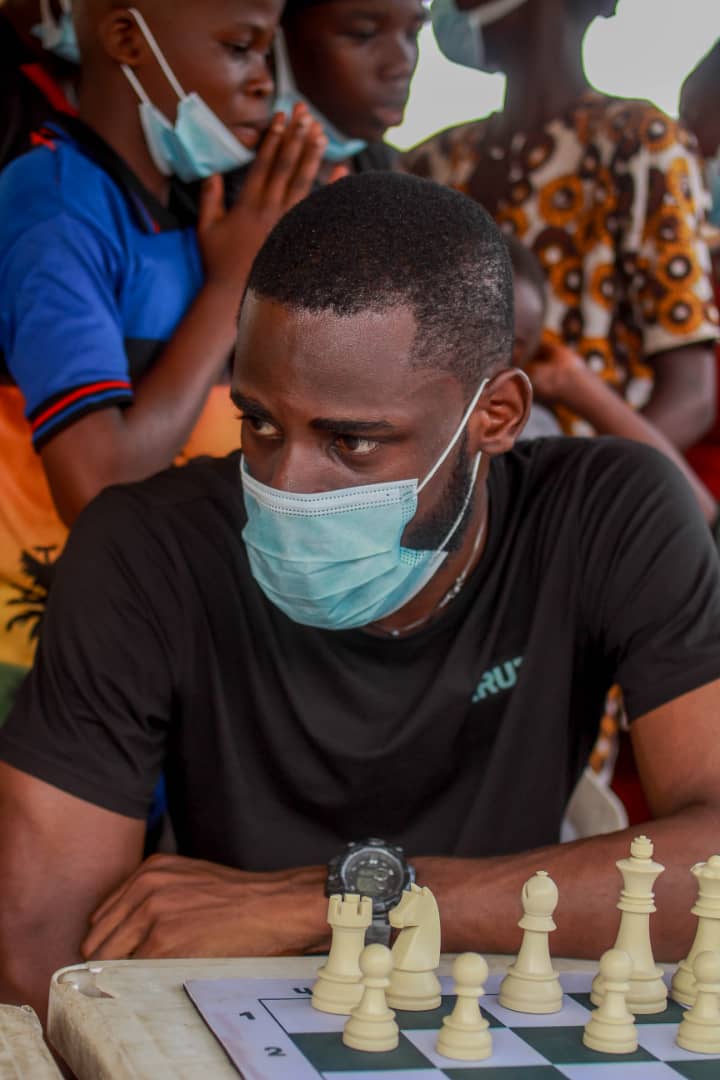 Tunde Onakoya on X: One of the kids in our Chess academy back in
