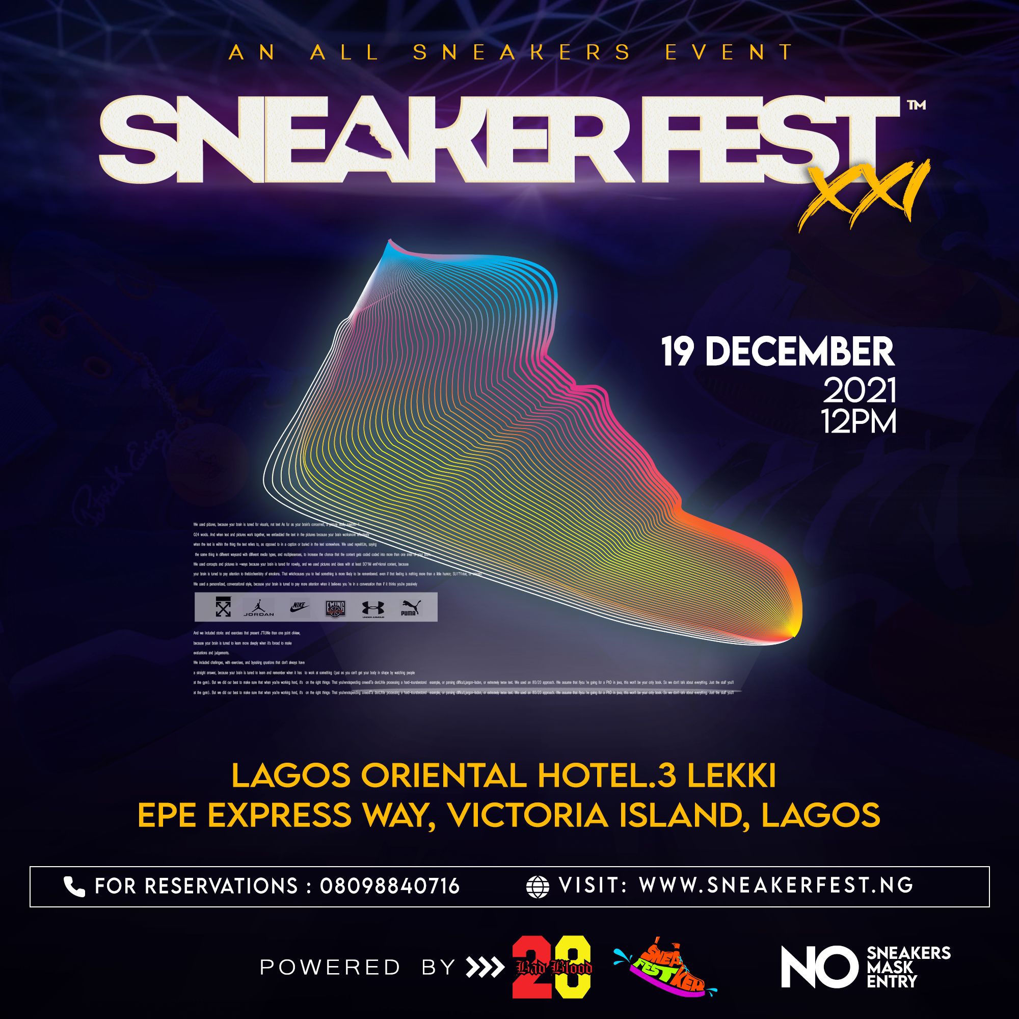 SneakerFest 2021 is Coming & it promises to be Bigger and Better | December  19th | BellaNaija