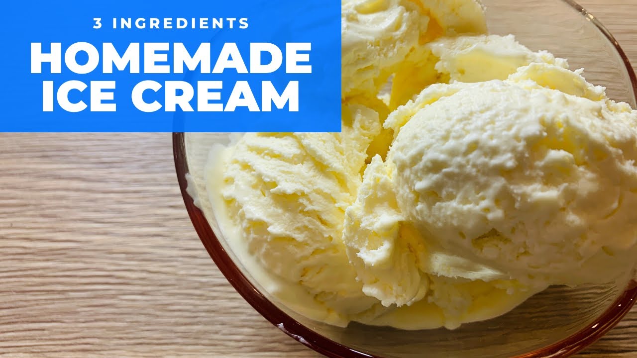 Homemade Ice Cream in 5 Minutes!