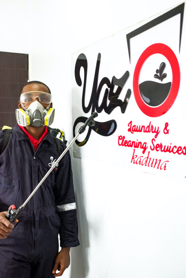 Yaz Laundry & Cleaning is on a quest to "fight dirt" in Nigeria as it