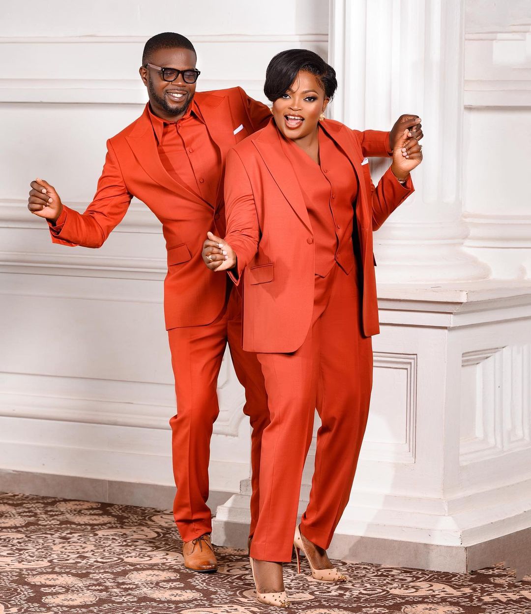 Against All Odds We Are Stronger Than Ever" - JJC Skillz & Funke Akindele Bello Celebrate 5th Wedding Anniversary | BellaNaija