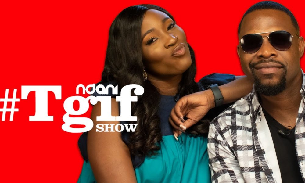 Catch King Of Boys The Return Of The King Stars Efa Iwara Tope Olowoniyan On The Ndani Tgif Show Bellanaija