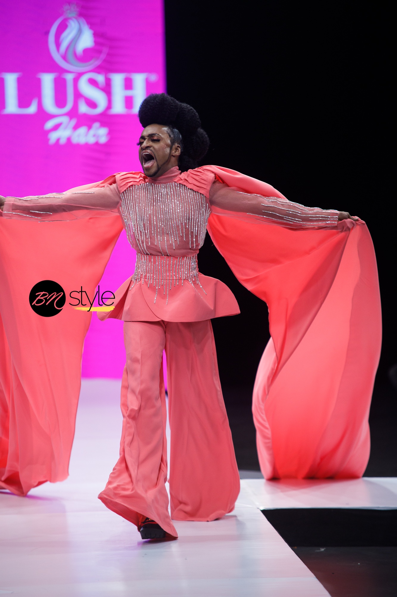 Lagos Fashion Week 2021- Runway Day 3: Lush Hair | BellaNaija