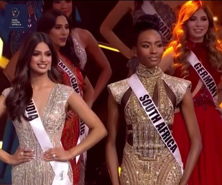 Nigeria S Maristella Okpala Wins Best National Costume Sa S Lalela Mswane Makes Top 3 At Miss Universe 21 Bellanaija