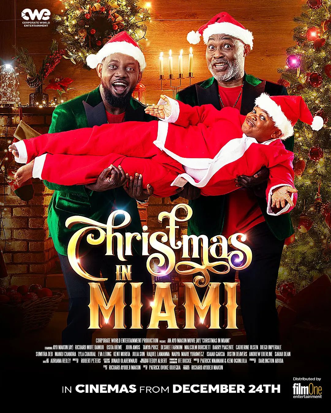 Check Out the Official Trailer for AY Makun's Upcoming Film &quot;Christmas in  Miami&quot; | BellaNaija