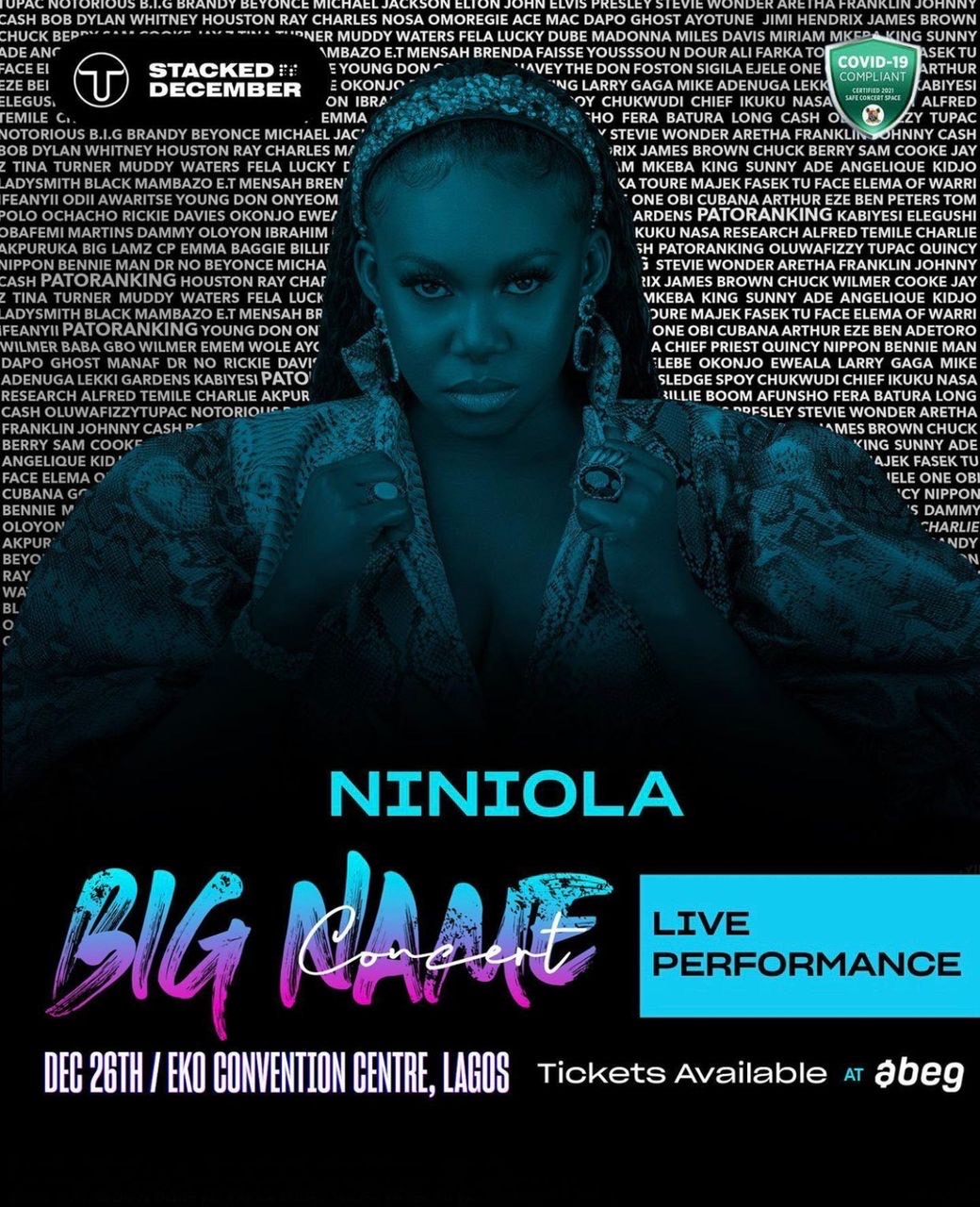 Flavour, Yemi Alade, Adekunle Gold confirmed for Patoranking’s Big Name Concert